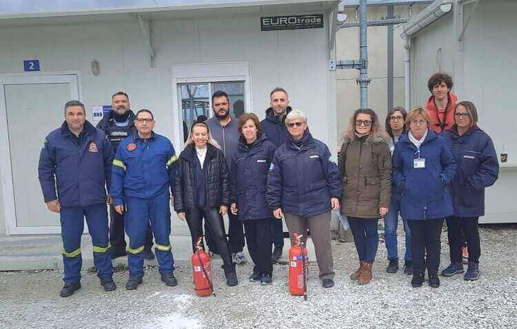 Εκπαίδευση των εργαζομένων της Δομής Προσφύγων Σερρών από την Πυροσβεστική Υπηρεσία – InfoNews24